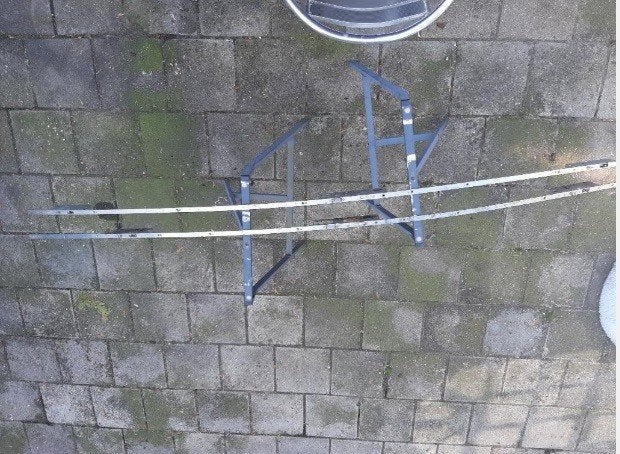 2x 3 puntssluiting deur Skg, Ophalen, Gebruikt, Buitendeur, Metaal