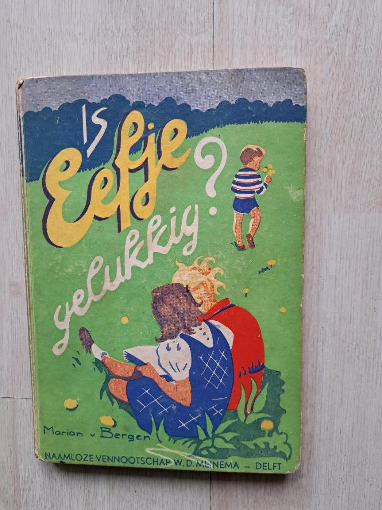 Oud Boek tot 12 jr Is Eefje gelukkig, Chr.inslag € 0.75, Ophalen of Verzenden, Gelezen, Marion Bergen