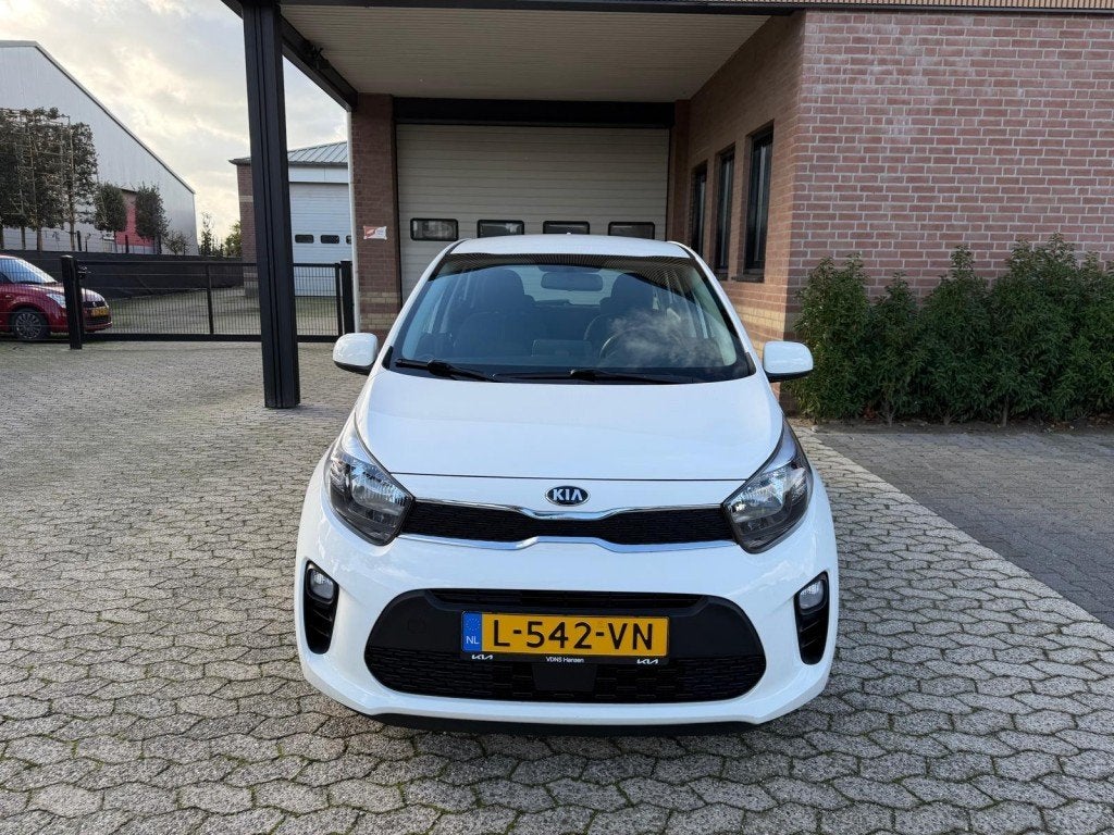 Kia PICANTO 1.0 DPI DynamicLine Cruise Camera LM Carplay, Auto's, Gebruikt, Wit, Handgeschakeld, 3 cilinders