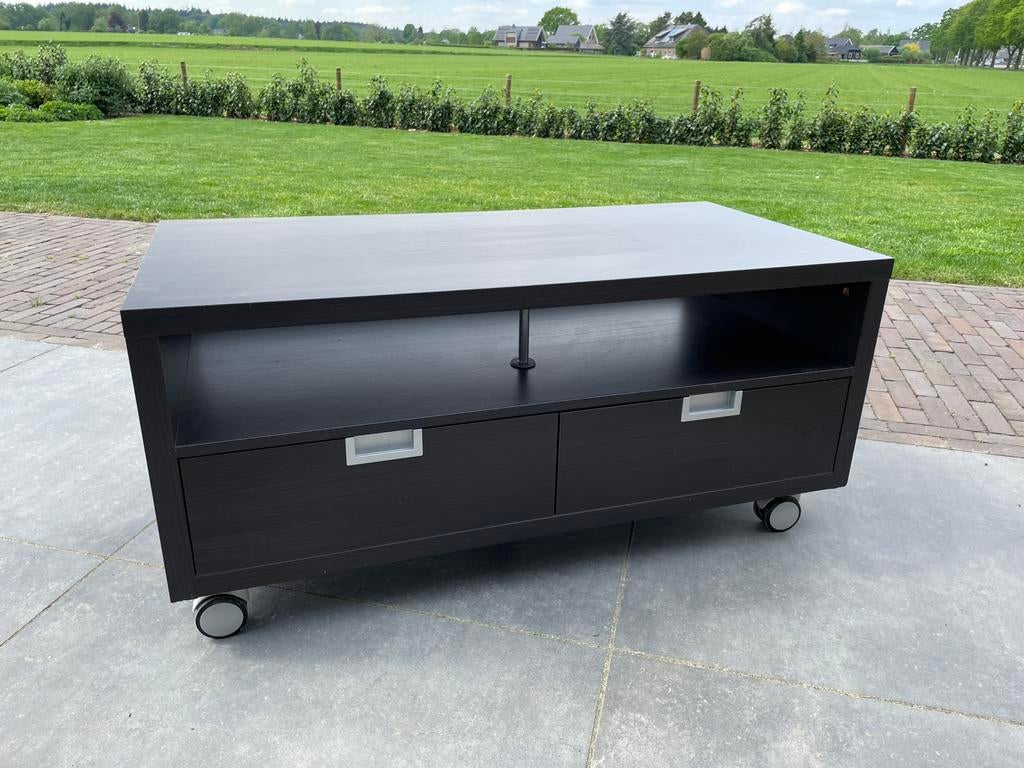 TV meubel, Ophalen, 100 tot 150 cm, Zo goed als nieuw, Minder dan 100 cm