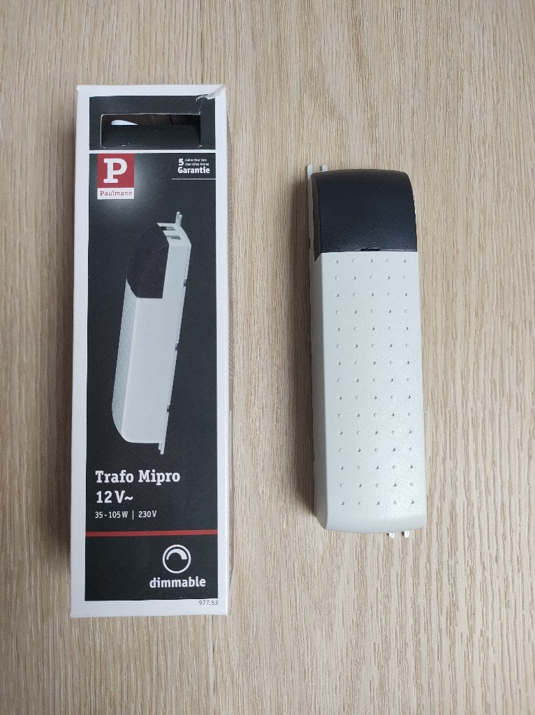 Paulmann Mipro AC Trafo 12V (35-105W) - Dimbaar (Nieuw), Ophalen of Verzenden, Nieuw, Overige typen
