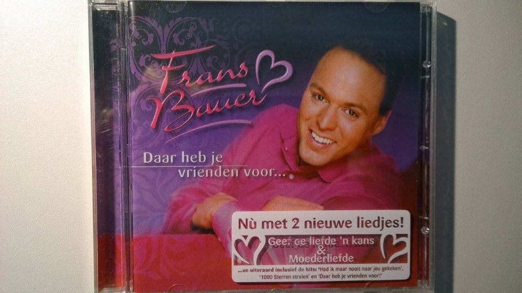 Frans Bauer - Daar Heb Je Vrienden Voor, Ophalen of Verzenden, Zo goed als nieuw, Levenslied of Smartlap, Album