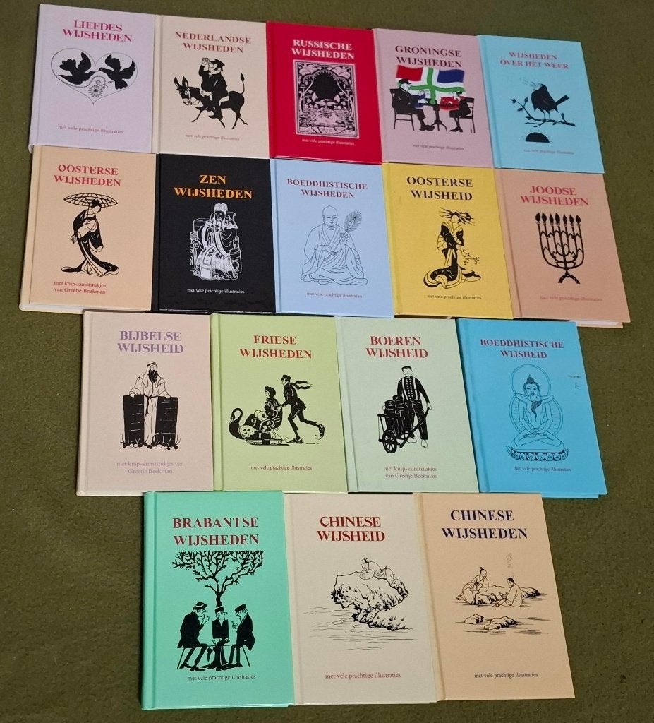 18 x wijsheden boekjes, Boeken, Ophalen of Verzenden, Zo goed als nieuw