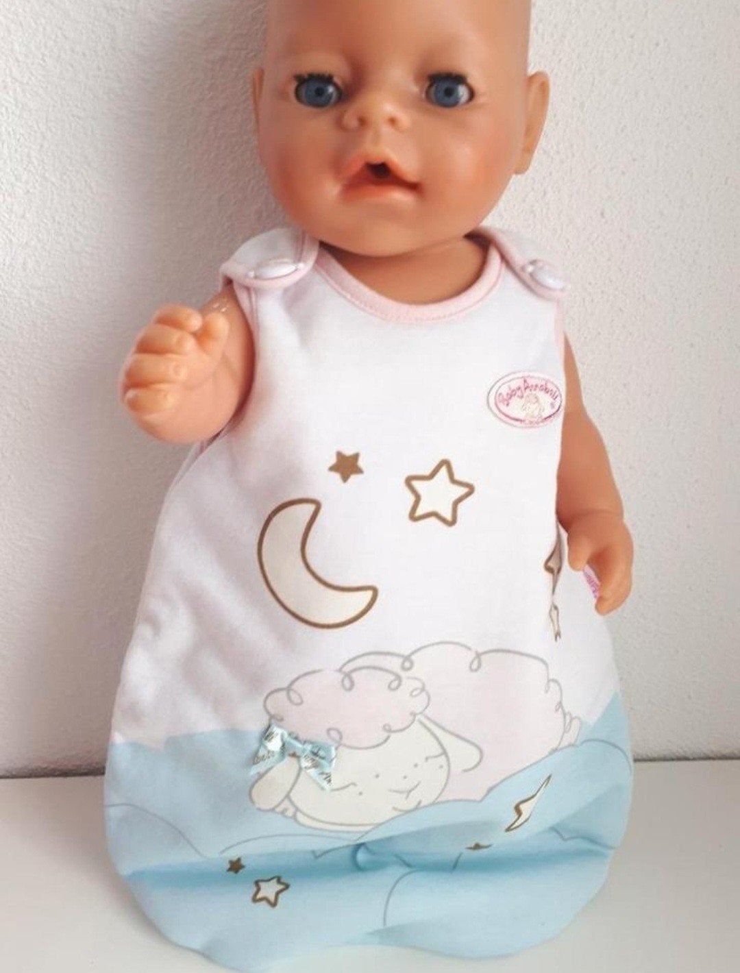 Baby Barn Baby Annabell slaapzak trappelzak Babyborn., Ophalen of Verzenden, Zo goed als nieuw, Babypop