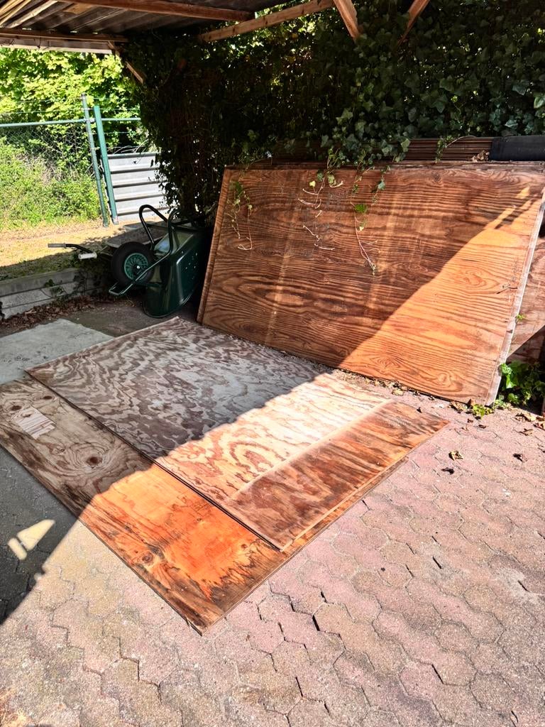 19 platen gebruikt underlayment, Doe-het-zelf en Verbouw, Platen en Panelen, Ophalen of Verzenden, Gebruikt