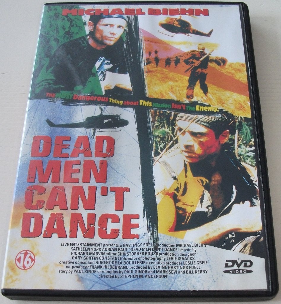Dvd *** DEAD MEN CAN'T DANCE *** No win situation, Cd's en Dvd's, Dvd's | Actie, Zo goed als nieuw, Actie, Vanaf 16 jaar, Engels