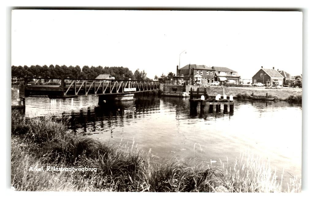 Arkel, Rijksstraatwegbrug, Verzenden, 1960 tot 1980, Gelopen, Zuid-Holland