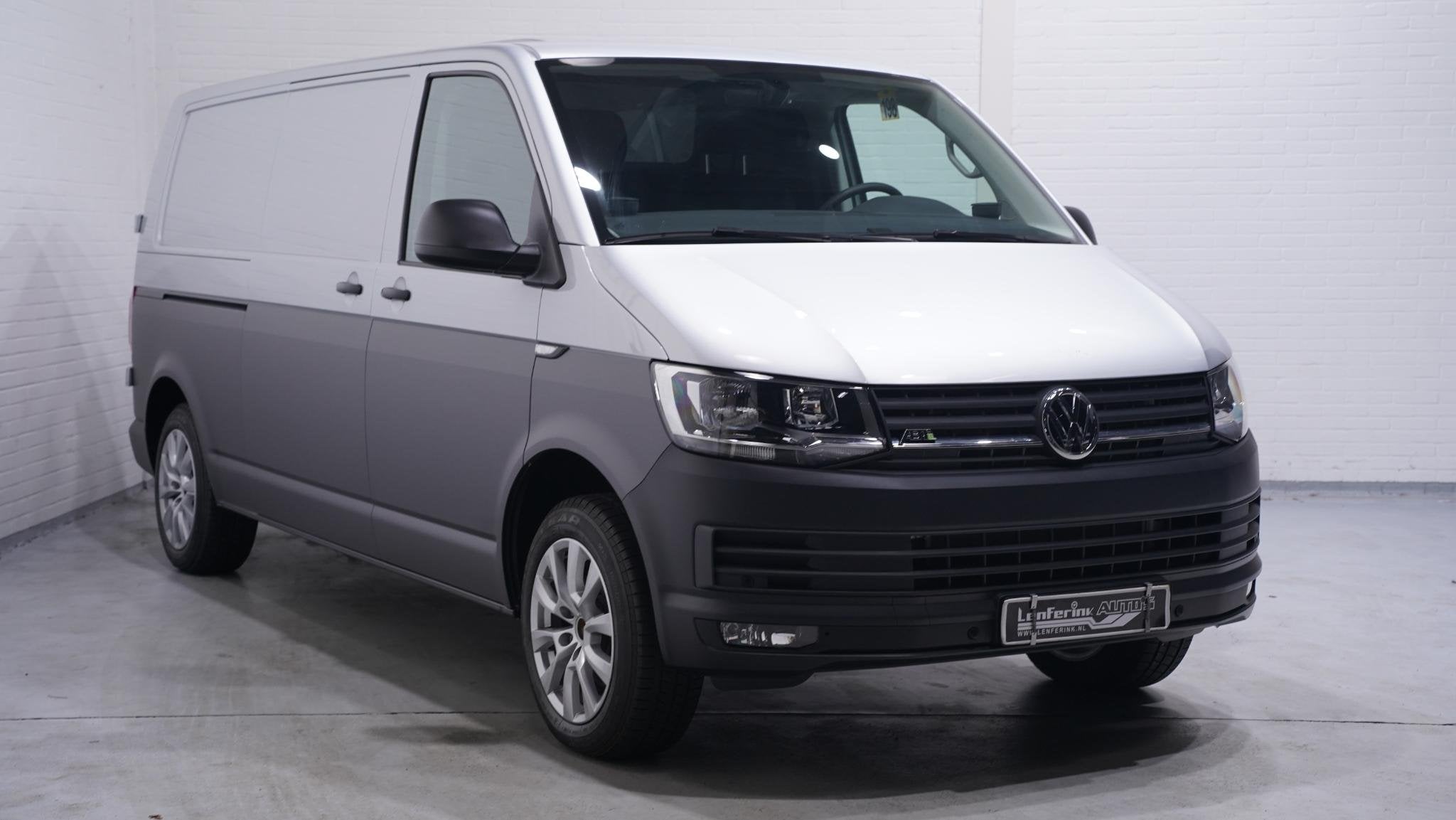 Volkswagen Transporter ABT E-Line DSG Aut. Elektro L2H1 Airc, Auto's, Bestelauto's, Stof, Gebruikt, Volkswagen, Parkeersensor