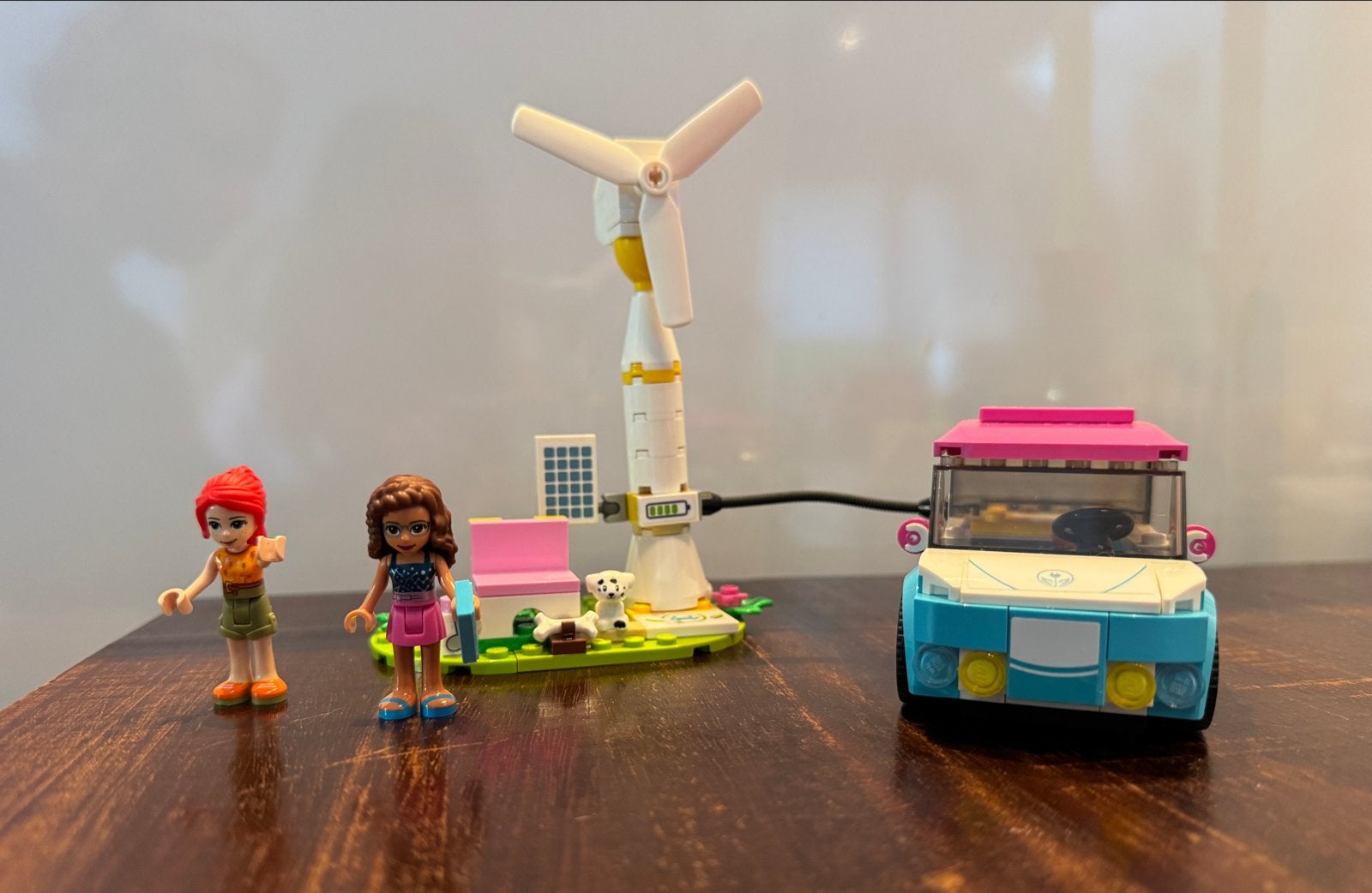 Lego Friends 41443 - Mia's elektrische auto, Lego, Friends, Ophalen of Verzenden, Zo goed als nieuw