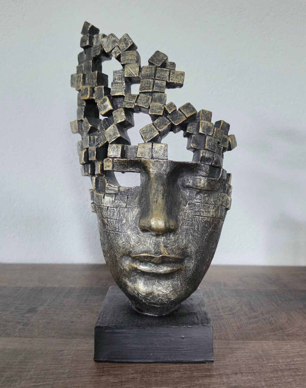Sculptuur man & vrouw gezicht, Verzamelen, Ophalen of Verzenden, Zo goed als nieuw