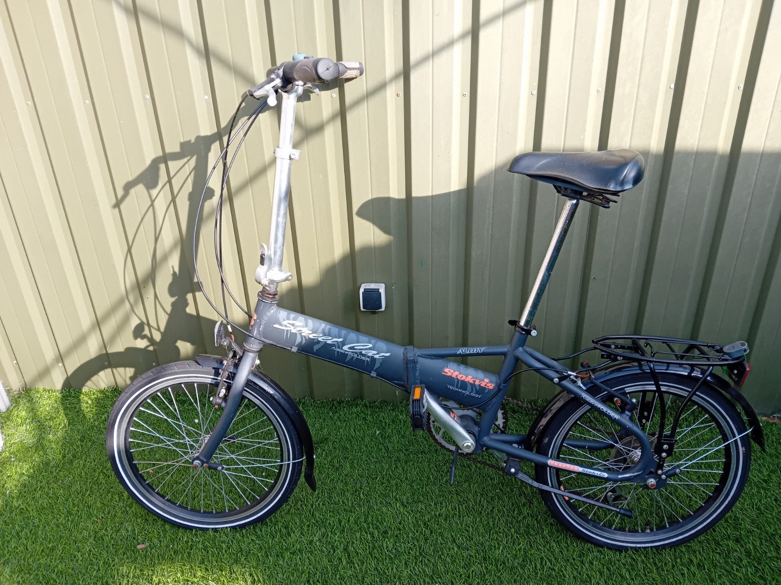 Vouwfiets, Ophalen
