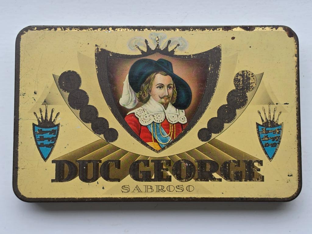 Duc George Sabroso sigaren blik, Ophalen of Verzenden, Gebruikt, Overige