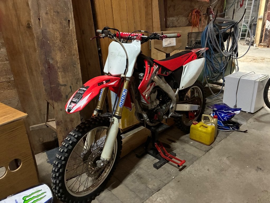 Honda crossmotor, 250 cc, Particulier, Crossmotor, Handgeschakeld