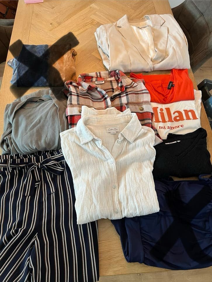 Groot kledingpakket dameskleding diverse maten, Ophalen of Verzenden, Gedragen, Maat 46/48 (XL) of groter