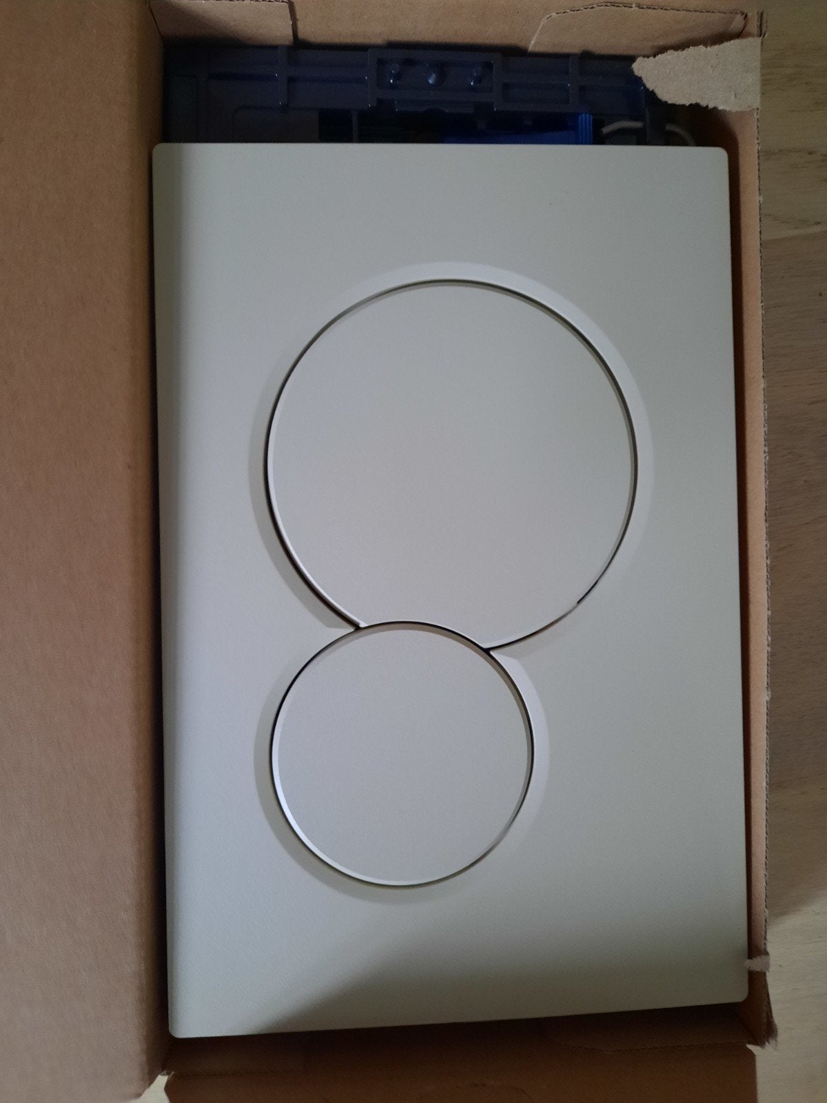 Drukplaat geberit sigma compleet teab kleur taupe- beige, Doe-het-zelf en Verbouw, Sanitair, Nieuw, Toilet, Ophalen of Verzenden