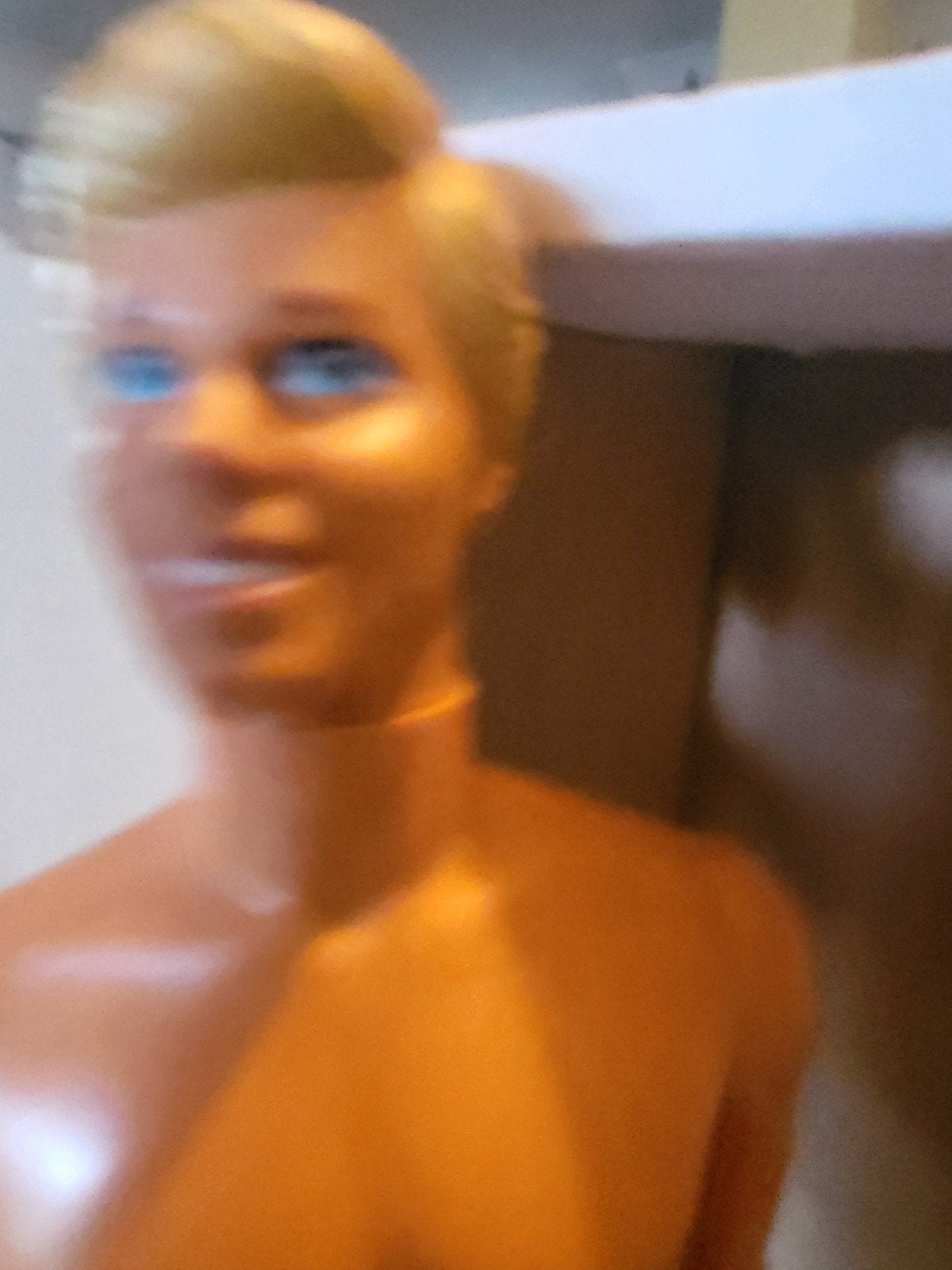 Vintage Ken pop (Barbie's vriend) - Zonder kleding, Ophalen of Verzenden, Gebruikt, Barbie