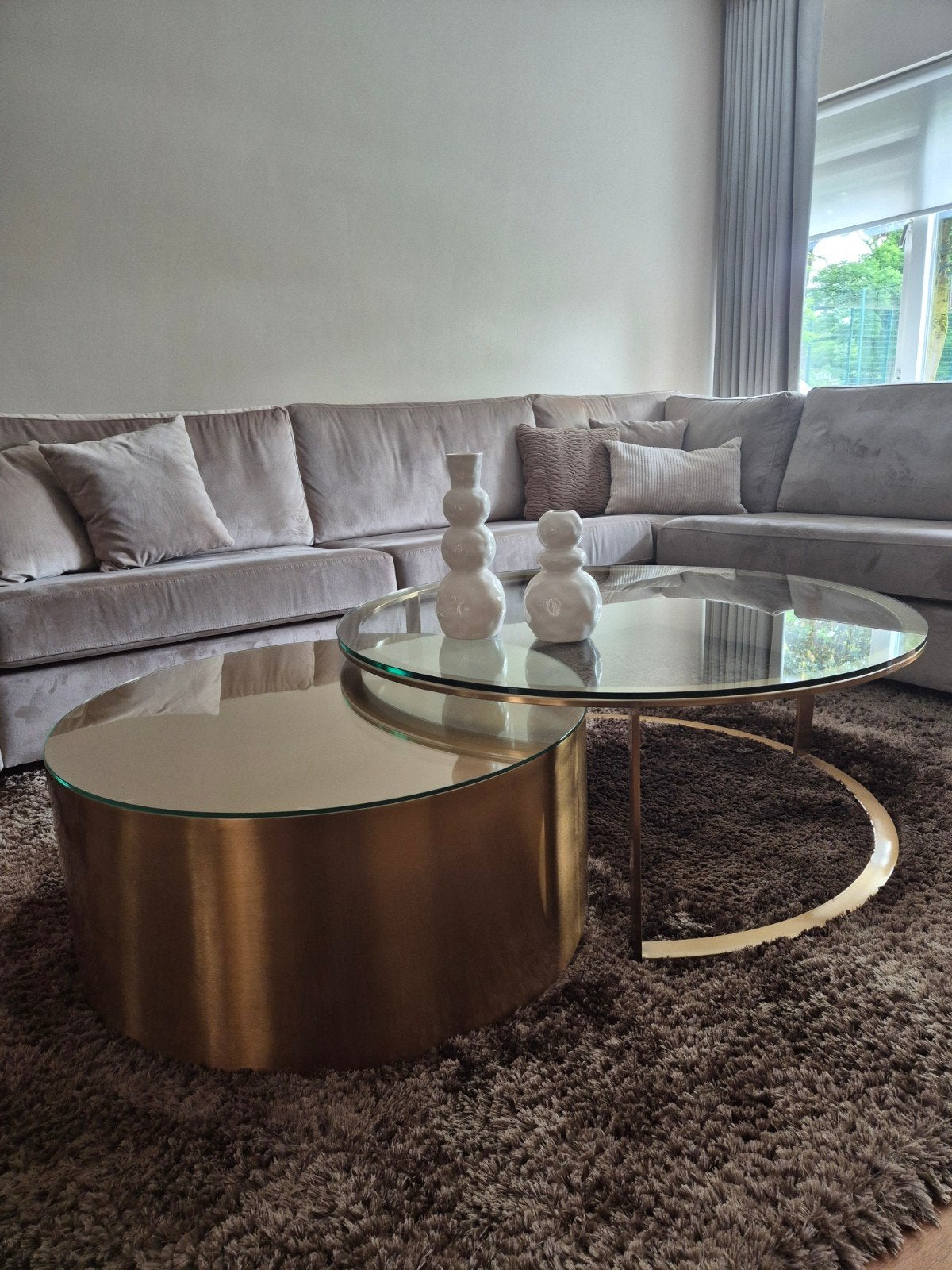 salontafels Richmond Orlan, Ophalen, 50 tot 100 cm, Rond, 50 tot 100 cm