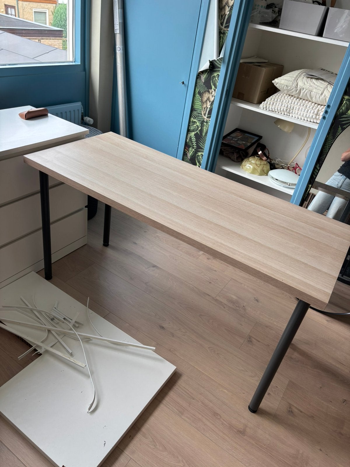 Ikea bureau, Ophalen, Gebruikt, IKEA, Schoolbureau