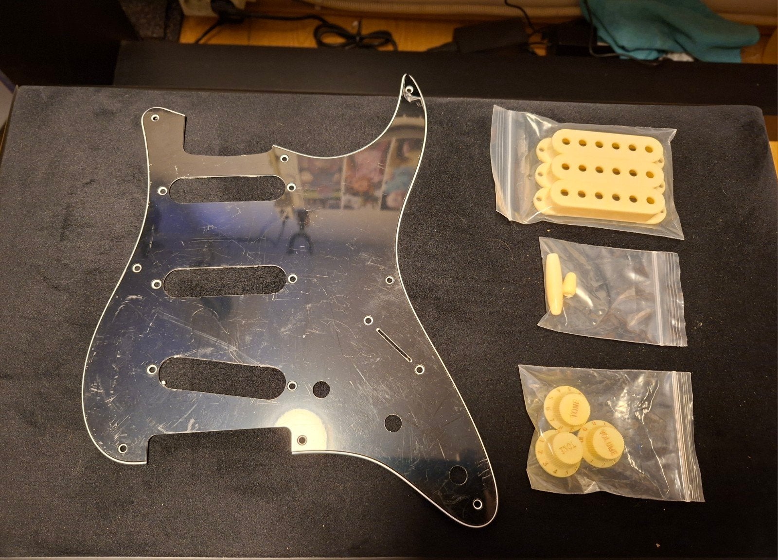 complete set voor stratocaster, Ophalen of Verzenden, Nieuw, Solid body, Overige merken