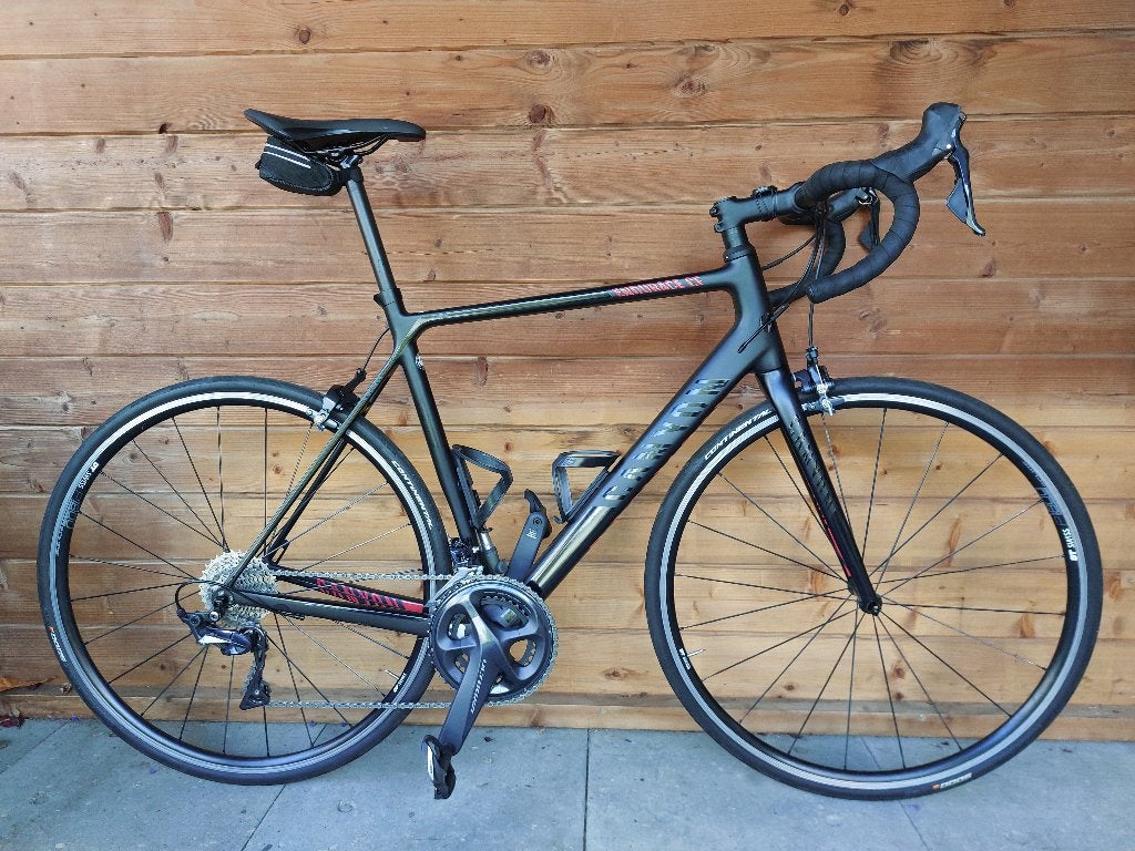 Canyon Endurace CF 8.0 (2018) - carbon racefiets maat L, 28 inch, Gebruikt, Carbon, 57 tot 61 cm