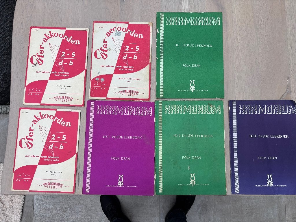 Bladmuziek Harmonium Orgel Piano Accordeonis, Gebruikt, Klassiek, Overige soorten, Ophalen of Verzenden
