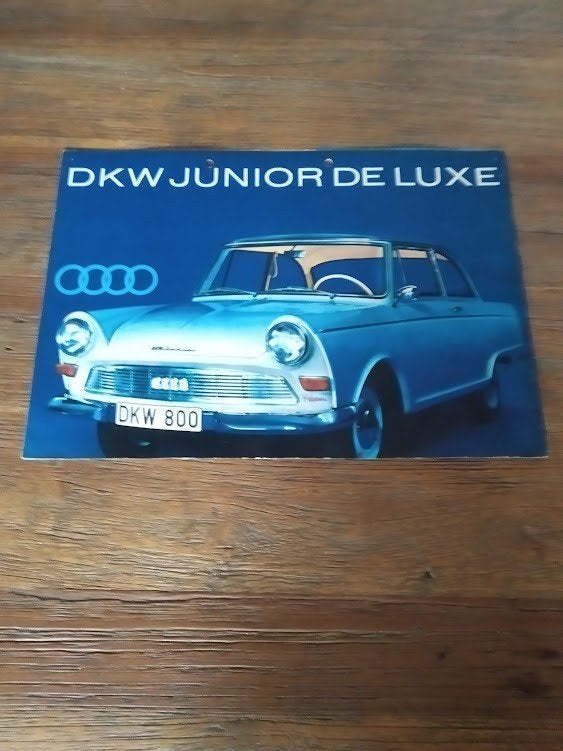 DKW Junior De Luxe 4 pag., Verzenden, Zo goed als nieuw