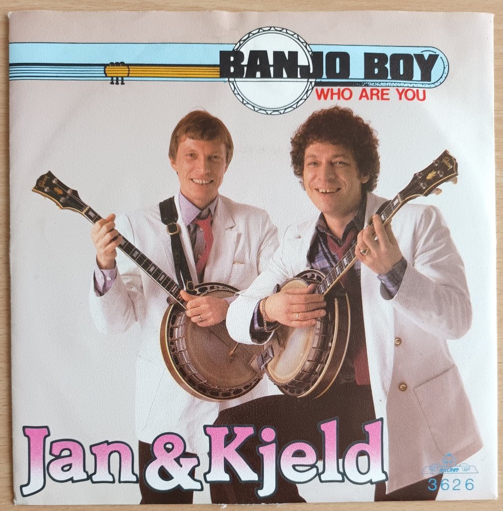 Jan & Kjeld - Banjo Boy  (Telstar/Killroy 3626), Fotohoes, 7 inch, Ophalen of Verzenden, Zo goed als nieuw