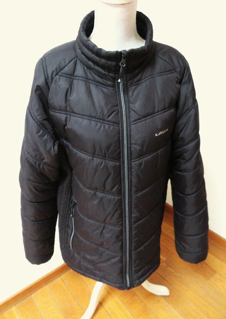 Q23 Kjelvik aparte winter jas zwart maat 42, Kleding | Dames, Zwart, Maat 42/44 (L), Ophalen of Verzenden, Zo goed als nieuw