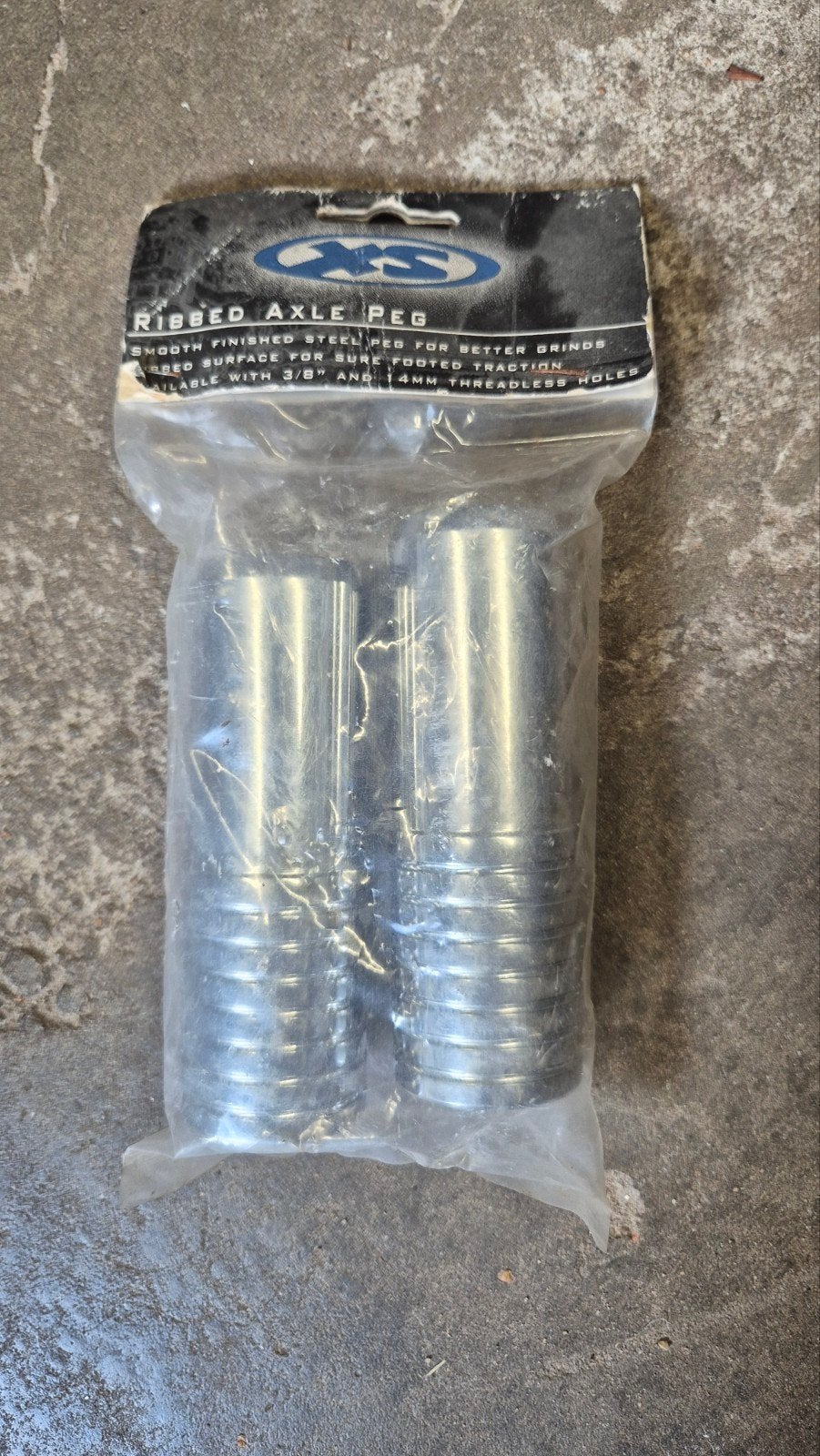 4x BMX Ribbed Axle Pegs - Nieuw in verpakking, BMX, Ophalen of Verzenden, QRS, Overige typen