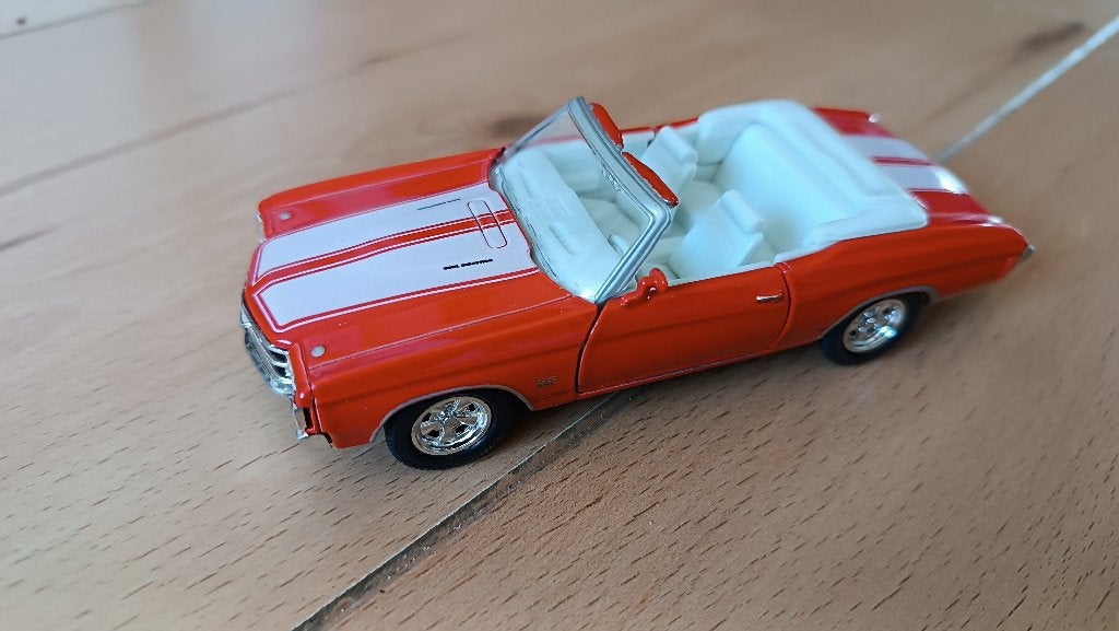 Chevrolet Chevelle SS 454 Welly 1:36 zonder ovp, Ophalen of Verzenden, Zo goed als nieuw, Auto, Overige merken
