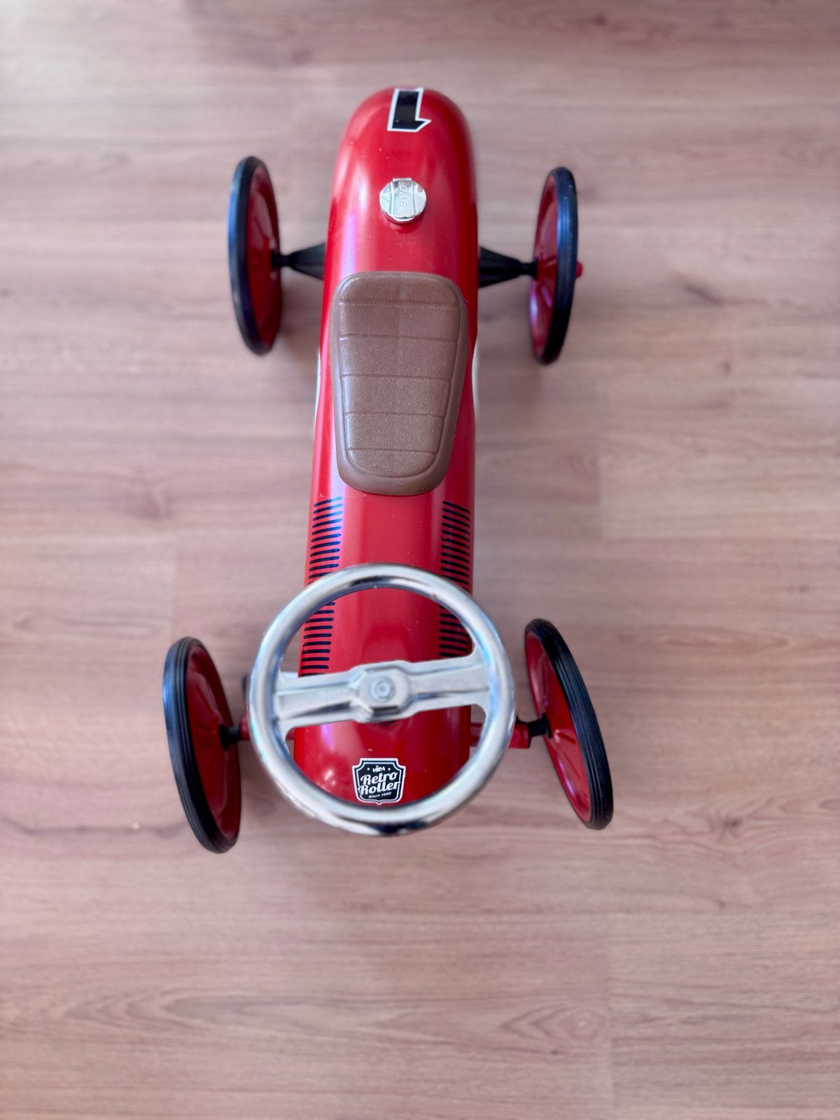 James Retro Roller loopauto - Rood, Ophalen, Zo goed als nieuw