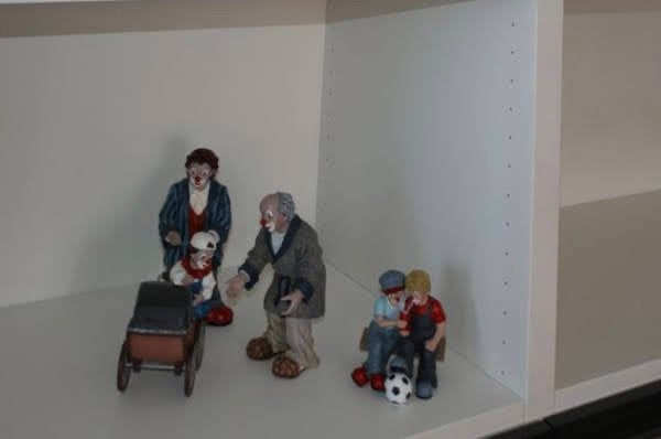 Grote Verzameling Gilden Clowns met Diverse Jaarstukken, Ophalen, Zo goed als nieuw