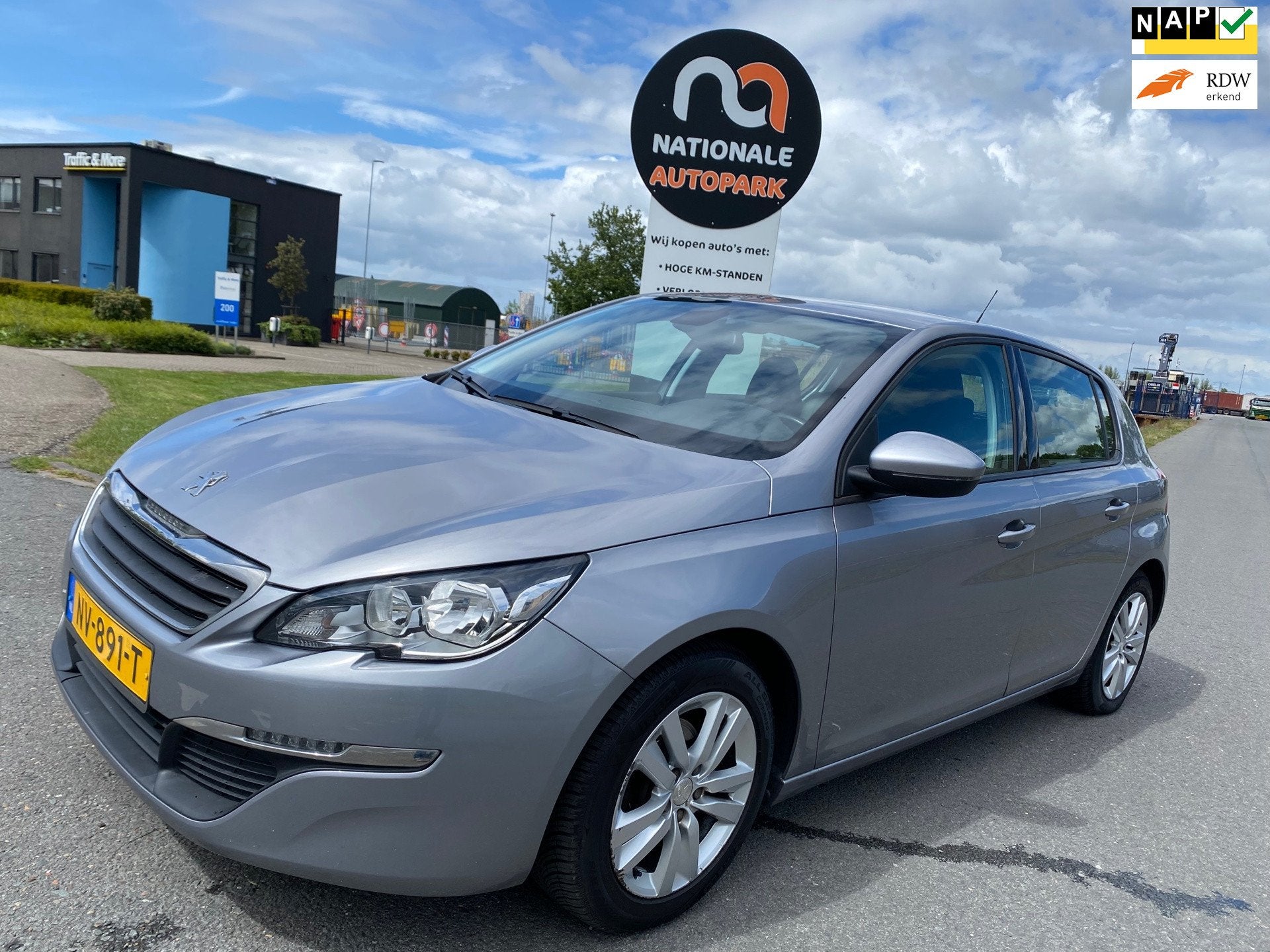 Peugeot 308 2017 * 1.2 PureTech Active * LMV * LED * AIRCO *, Auto's, Voorwielaandrijving, Gebruikt, Euro 6, 1199 cc