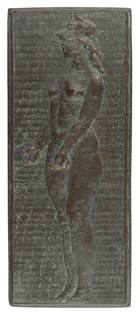 SET BRONZEN RELIËFS Adri van Rooijen SALUT TO THE SUN, Verzenden, Brons, Nederland