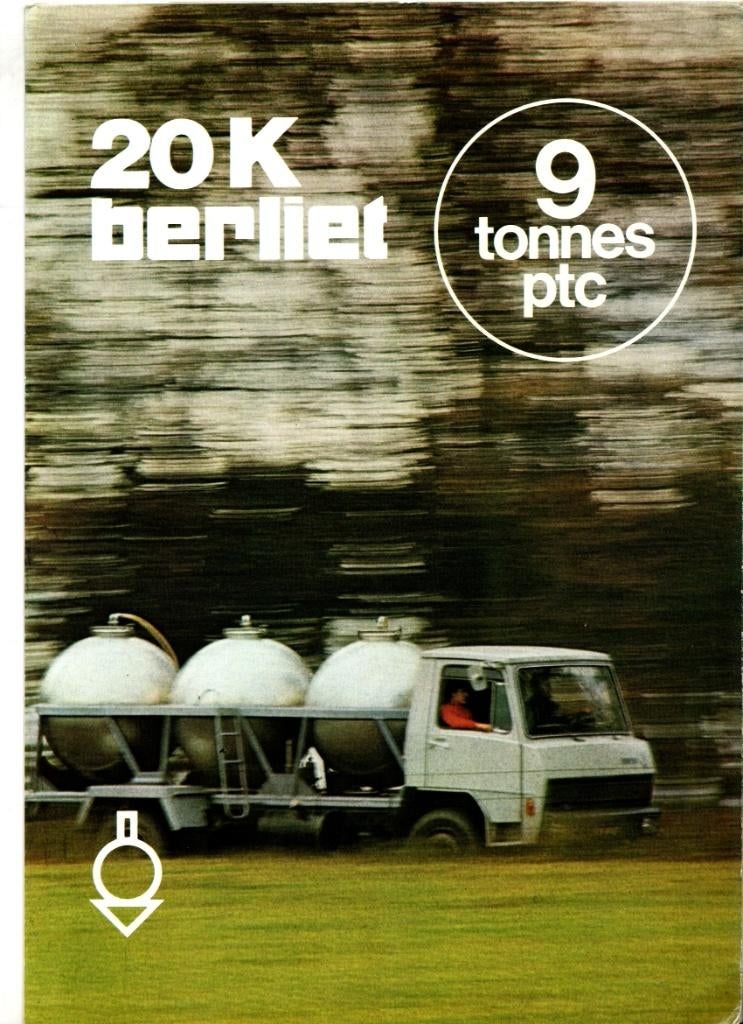 Berliet brochures 170+ originele folders, Verzenden, Zo goed als nieuw, Overige merken