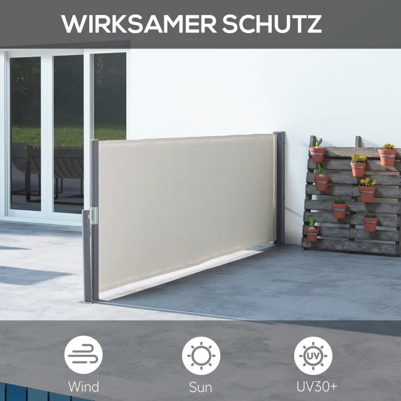 Zijwand windscherm/privacyscherm voor terras/balkon NIEUW, Tuin en Terras, Ophalen of Verzenden, Nieuw