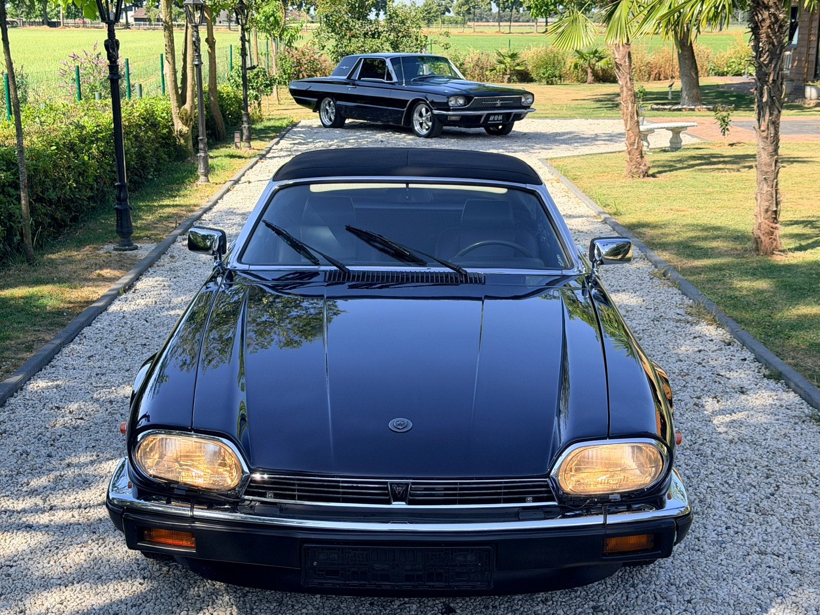 Jaguar XJS - C Targa 1986 V12 Geprijsd voor snelle verkoop, Auto's, Automaat, Blauw, Leder, Particulier
