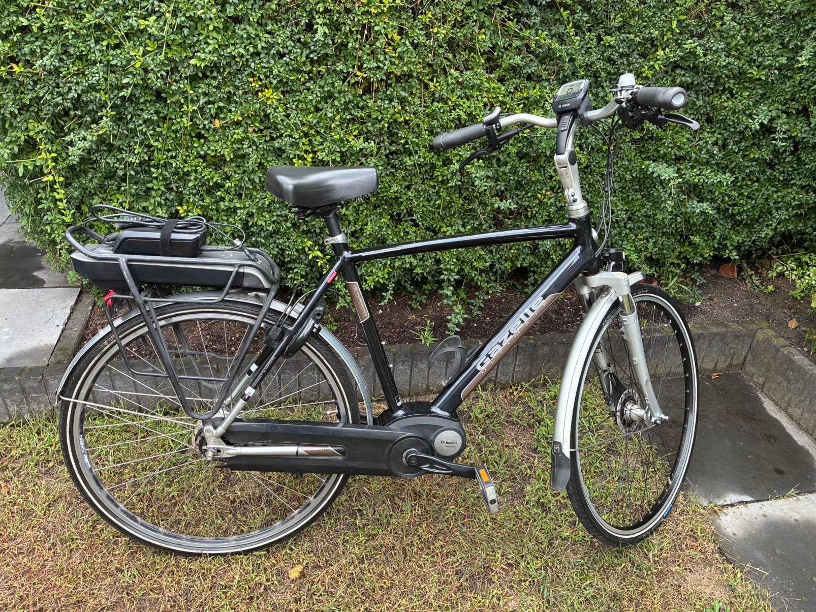 Gazelle ultimate ebike heren bosch middenmotor, Fietsen en Brommers, Ophalen, Gebruikt, Versnellingen, Gazelle
