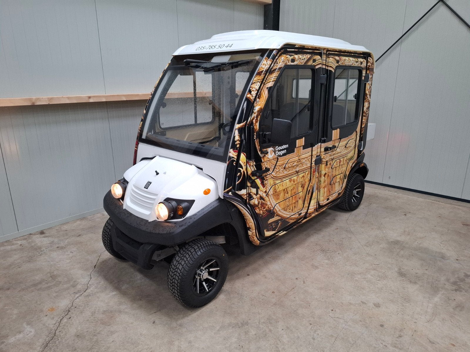 Golfkar clubcar golfwagen golfcar utv shuttle kenteken, Ophalen of Verzenden, Zo goed als nieuw, Golfkar, Overige merken