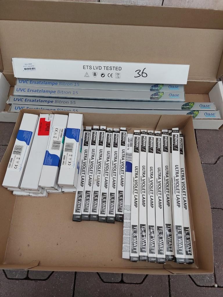 Grote partij A merk UVC lampen  (winkelwaarde ruim €850,-), Ophalen of Verzenden, Nieuw