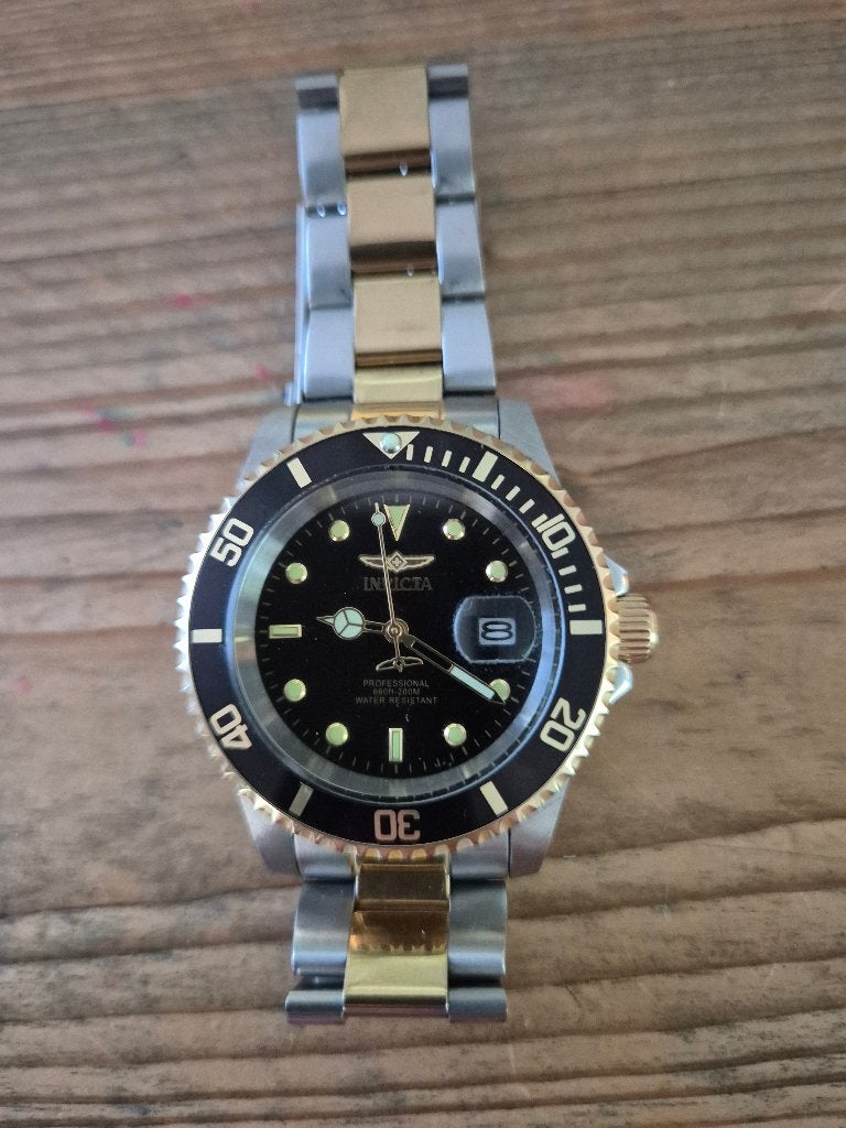 Invicta Pro Diver 26975 horloge, Overige merken, Staal, Staal, Polshorloge