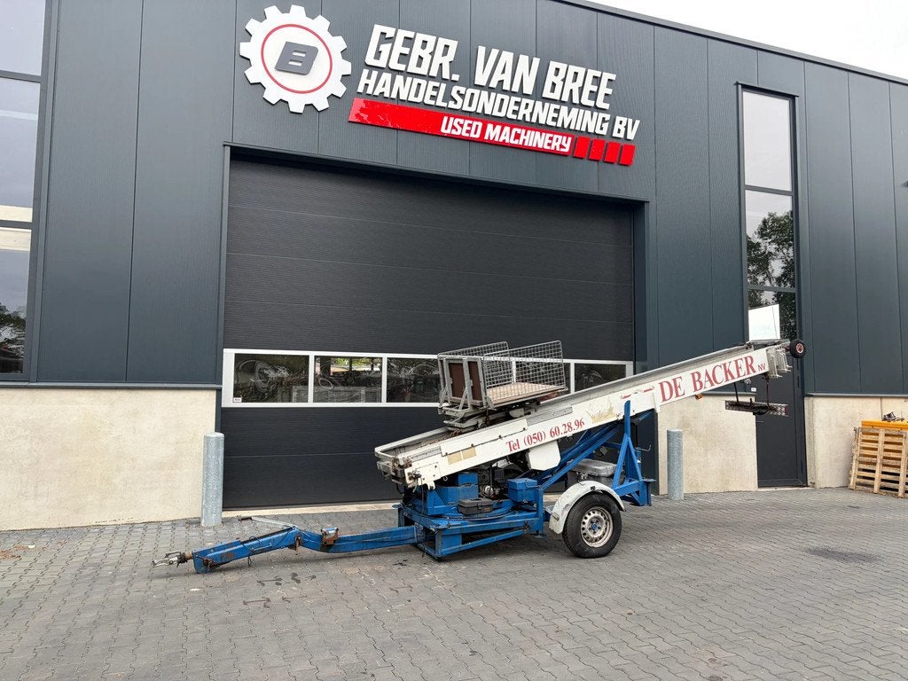 Klaas HV 21/5M pannenlift/daklift/goederen lift (bj 1997), Zakelijke goederen, Machines en Bouw | Liften, Steigers en Ladders