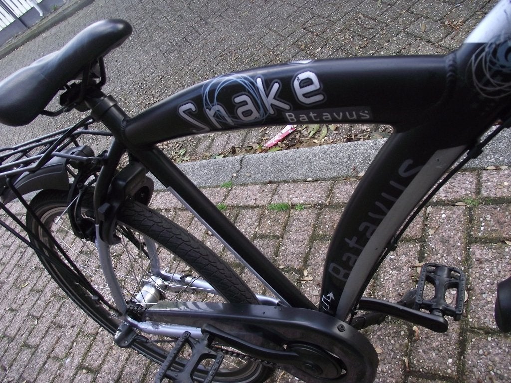 26 inch jongensfiets batavus snake 3 nexus versn + vering, Velgrem, Batavus, Zo goed als nieuw, Handrem