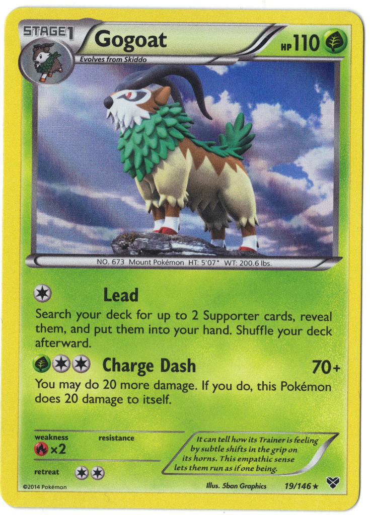 XY,  Gogoat [holo] 19/146, Verzenden, Nieuw, Losse kaart