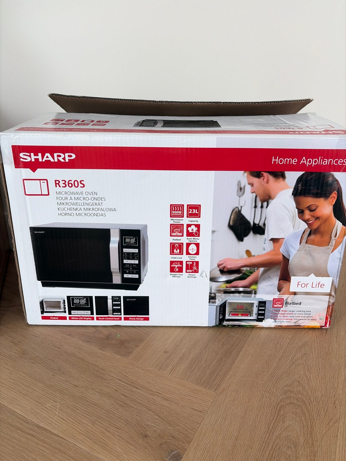 Sharp R360S Magnetron - Nieuw in doos, 23L inhoud, Witgoed en Apparatuur, Magnetrons, Ophalen, Nieuw, Magnetron, 45 tot 60 cm