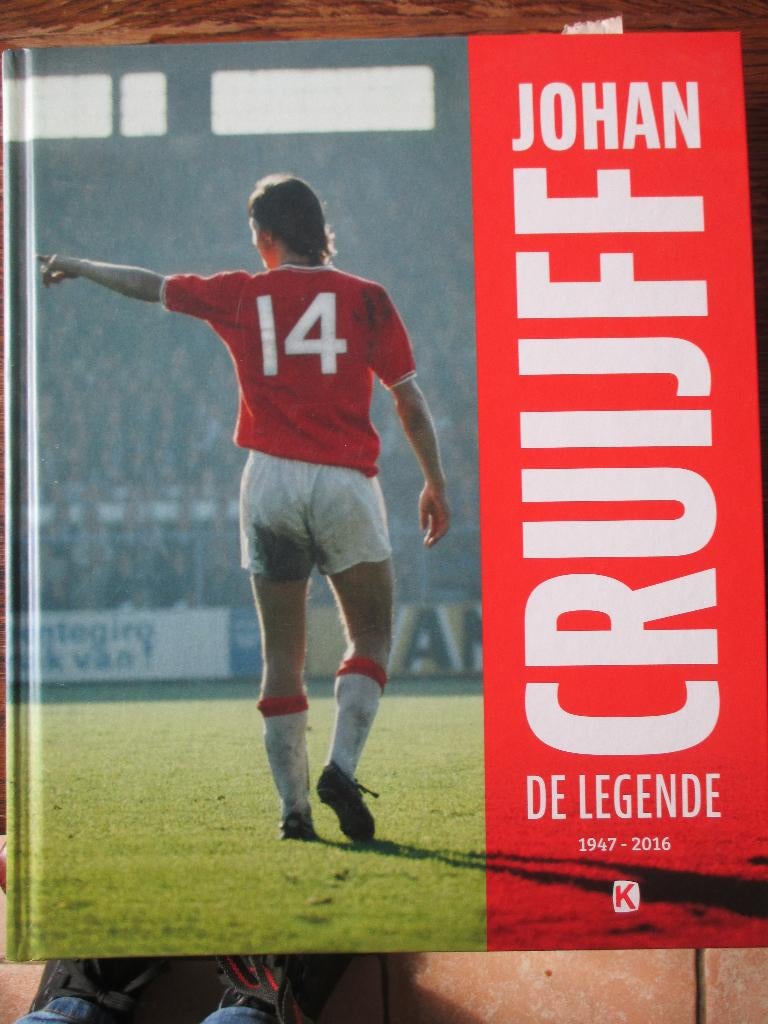 Boek Johan Cruijf , De Legende, Boeken, Verzenden, Nieuw, Balsport