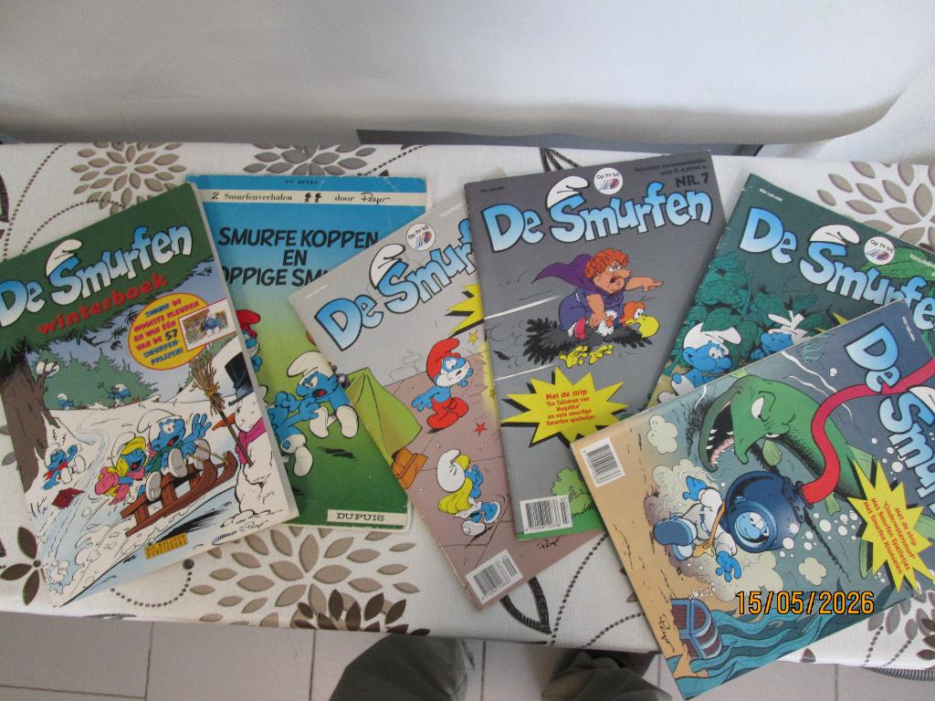 smurfen stripbladen, Boeken, Europa, Meerdere comics, Ophalen, Gelezen