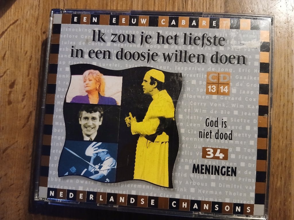 2CD Ik zou je het liefste in een doosje willen doen, Cd's en Dvd's, Ophalen of Verzenden, Gebruikt, Overige genres