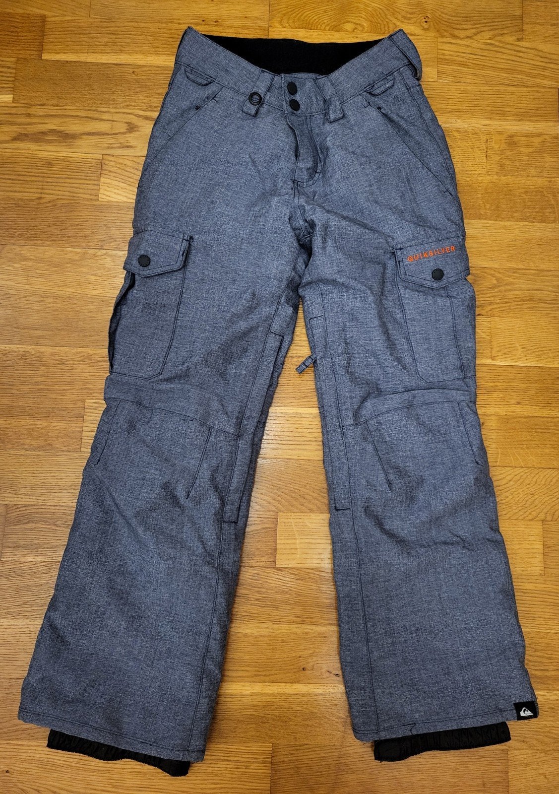 Quiksilver Skibroek / Snowboardbroek - Mt 12/L (152)- ZGAN, Ophalen of Verzenden, Zo goed als nieuw, Jongen of Meisje, Broek