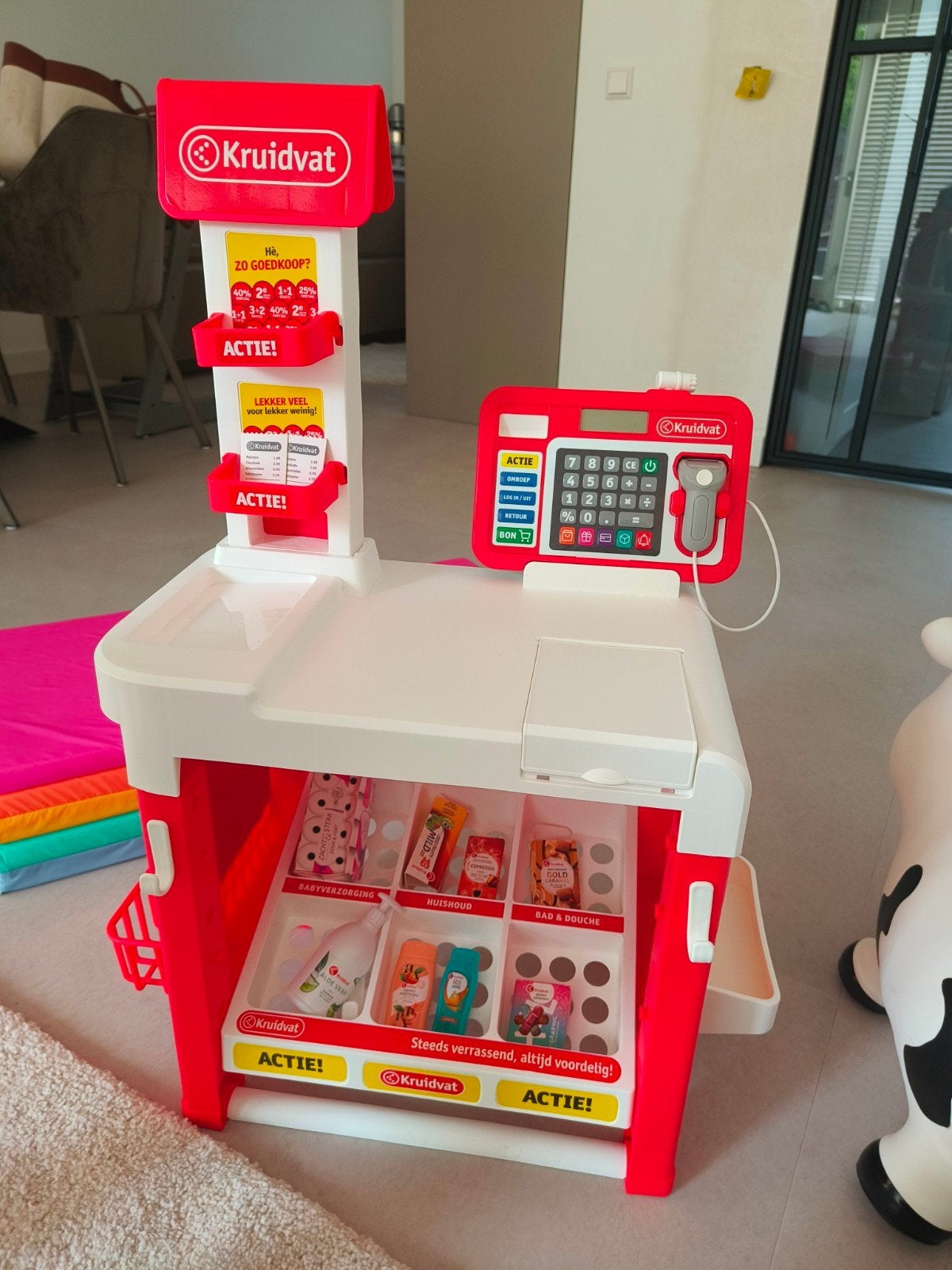 Kruidvat Speelkassa met accessoires, Ophalen, Gebruikt, Jongen of Meisje